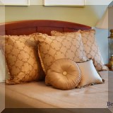 D41. Waterford Linens pillows.